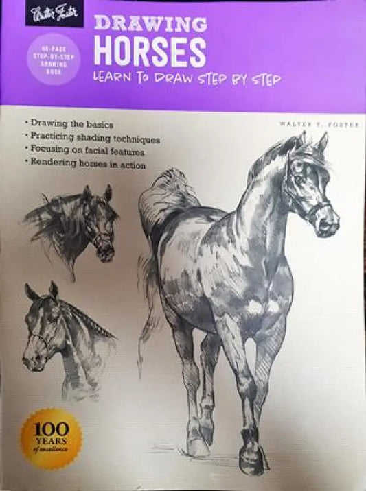 Drawing: Horses: Learn to Draw Step by Step - Книги