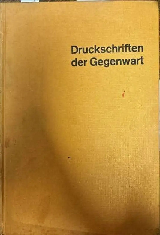 Druckschriften der Gegenwart - Книги