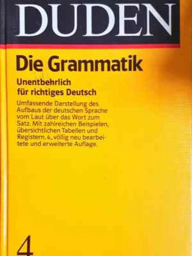 Duden. Band 4: Die Grammatik - Книга