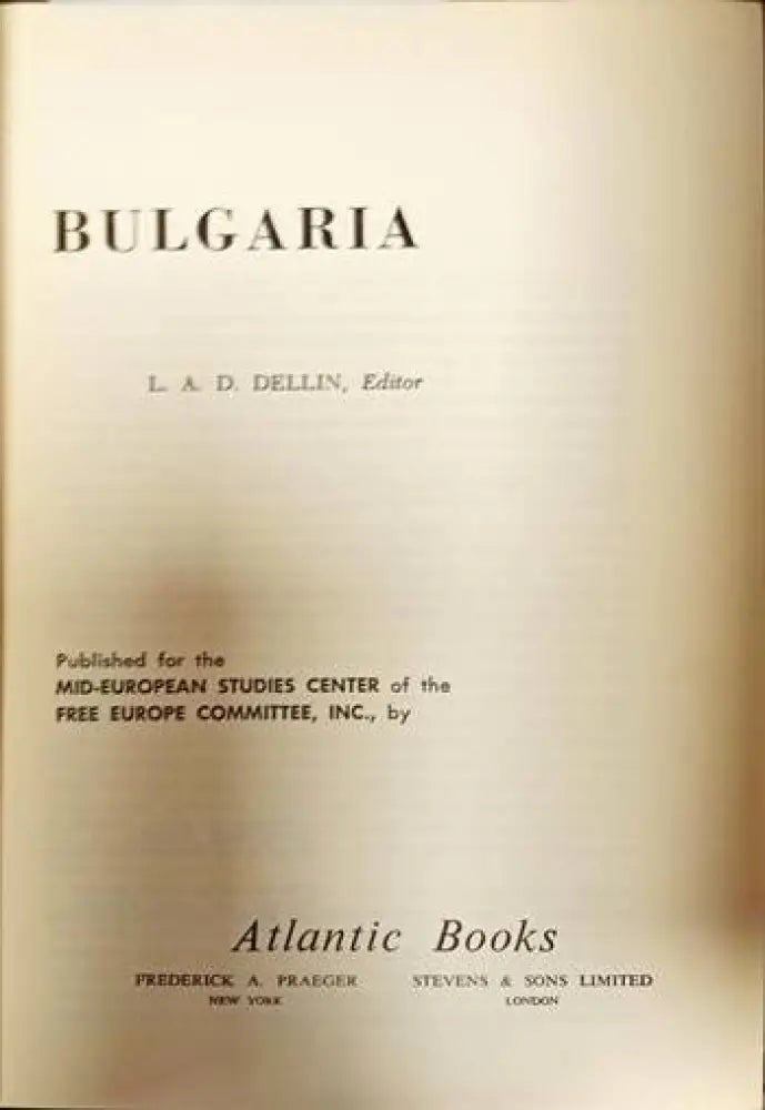East. central Europe Under the Communists Bulgaria - Книги