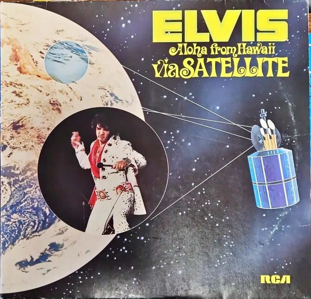 ELVIS Aloha from Hawaii via SATELLITE / Албум с 2 плочи - antique