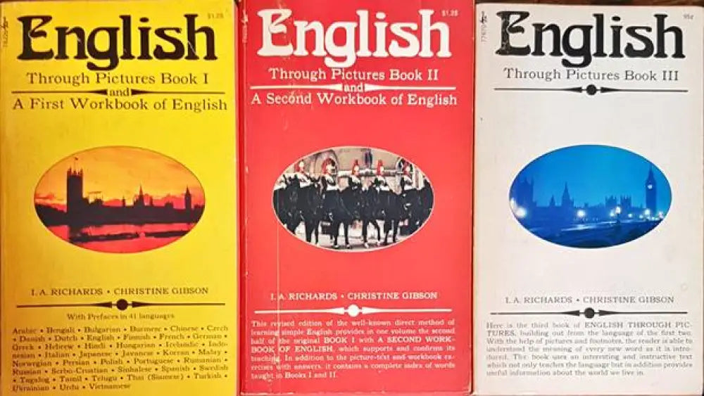 English. Trough Pictures Book 1-3 - Книги