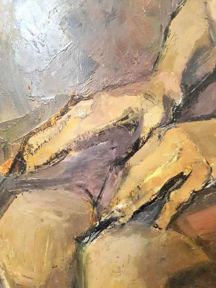 Етюден портрет на жена- масло от неизвестен автор (1157) - Картина