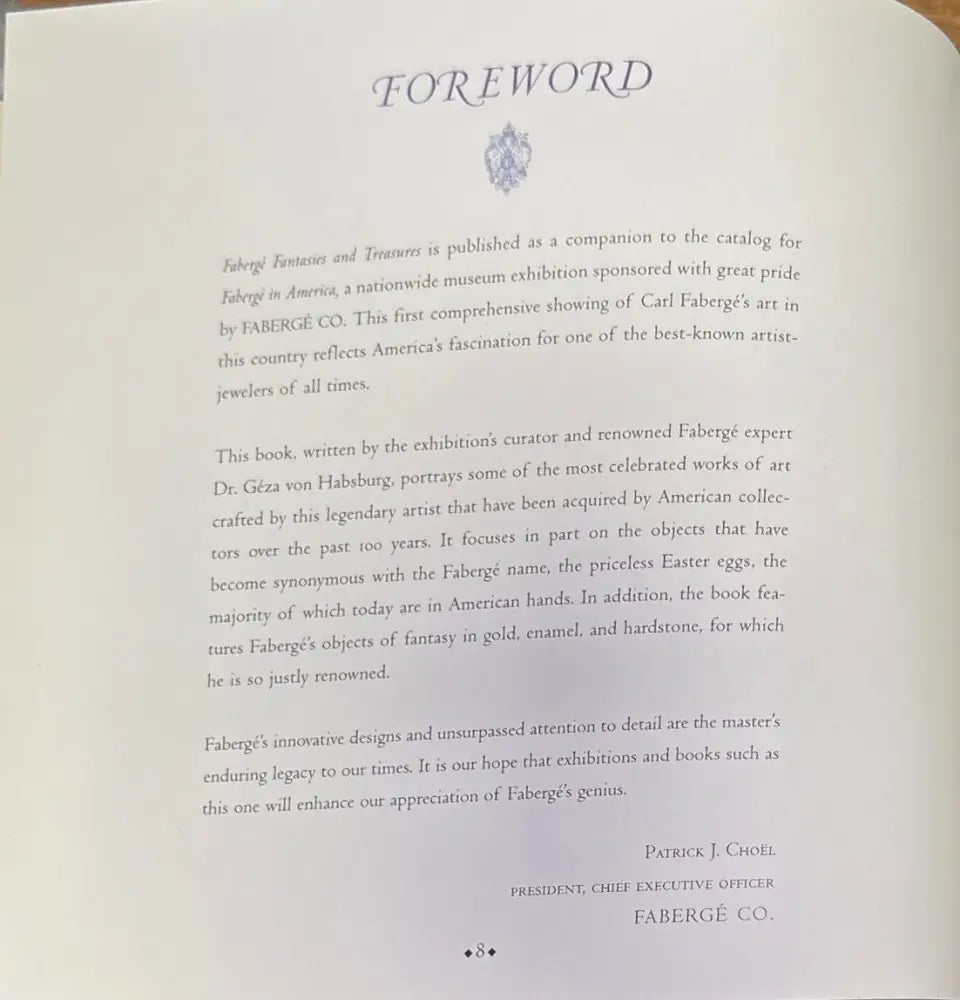 Faberge - Книги