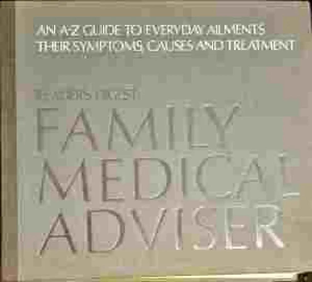 Family Medical Adviser - Книги