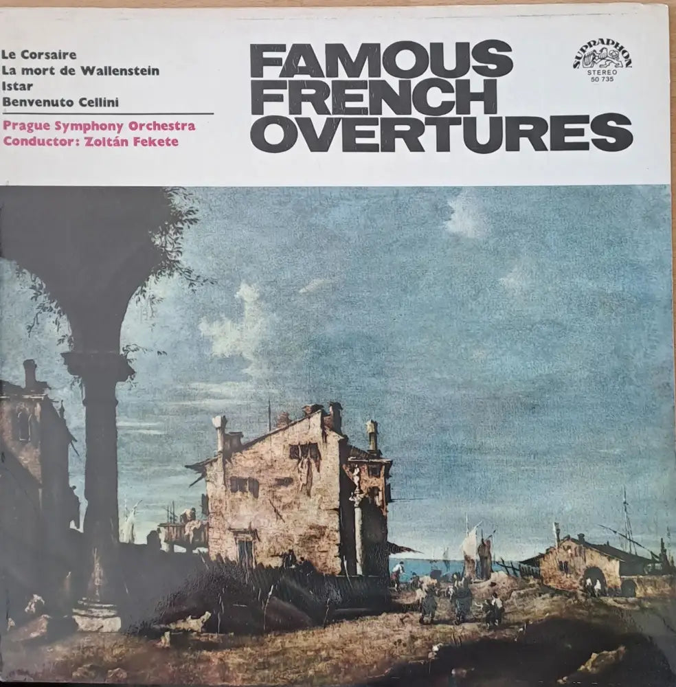 Famous French Overtures - Prague Symphony Orchestra - antique