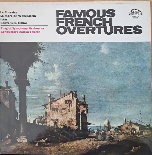 Famous French Overtures - Prague Symphony Orchestra - antique