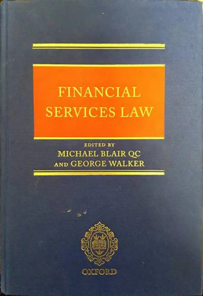 Financial services law - Книги