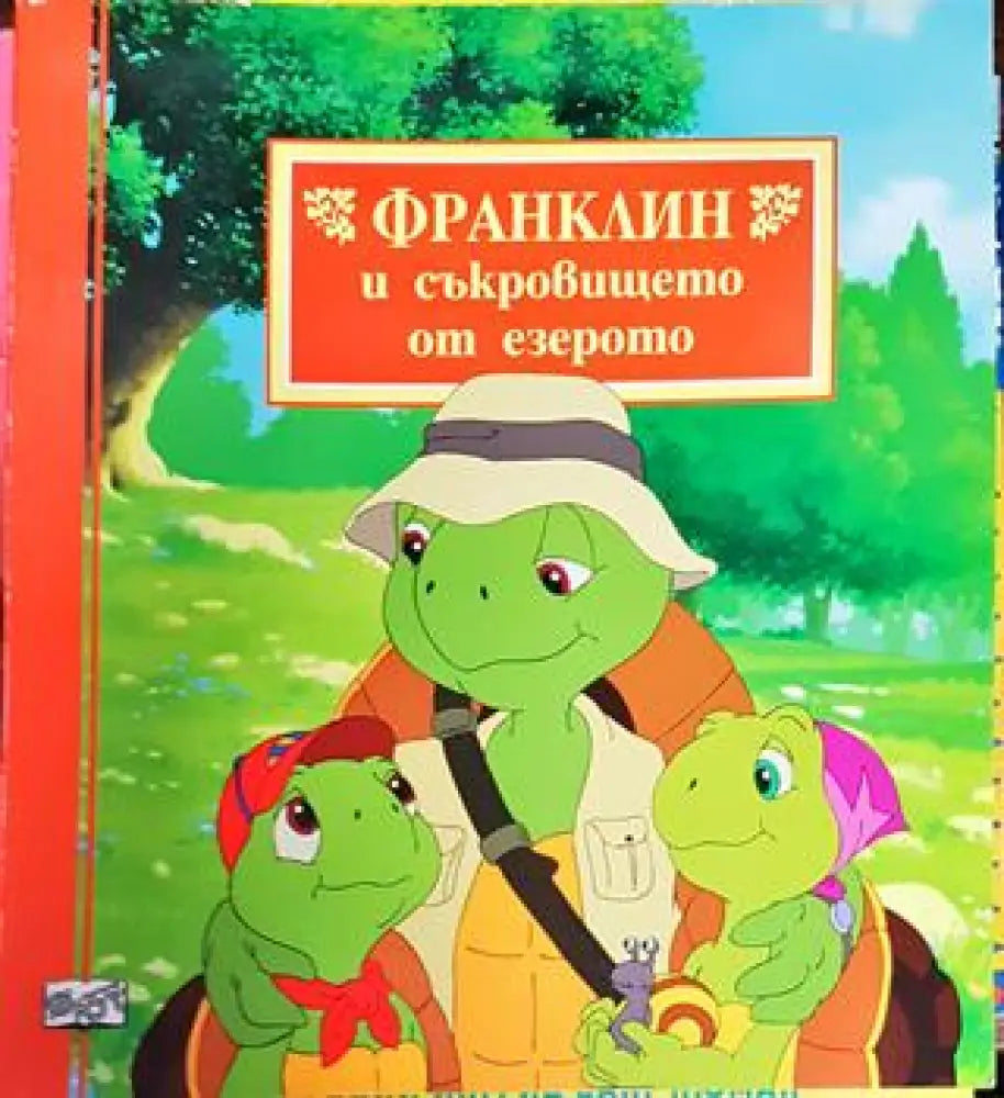 Франклин и съкровището от езерото (1713) - Книга