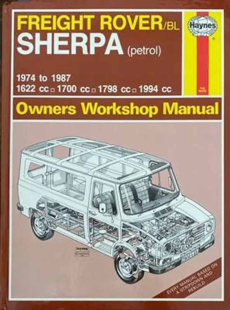 Freight Rover BL Sherpa (Petrol) 1974-1987 Owners Workshop Manual - Книги