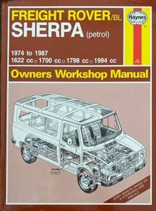 Freight Rover BL Sherpa (Petrol) 1974-1987 Owners Workshop Manual - Книги