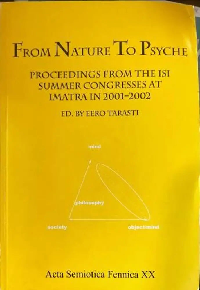 From Nature To Psyche - Книги