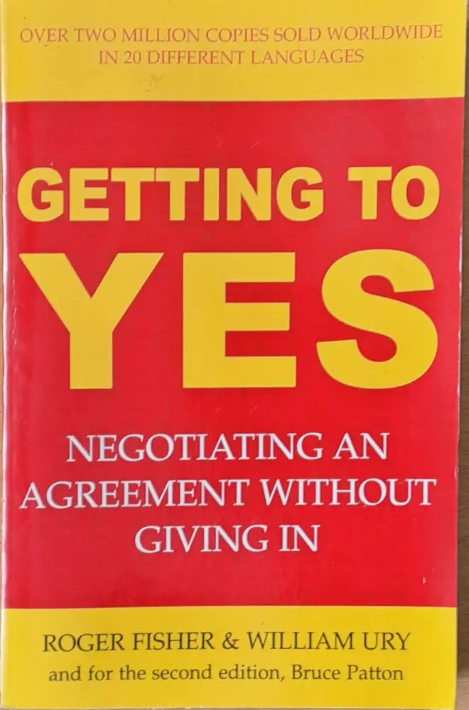 Getting to Yes - Книги