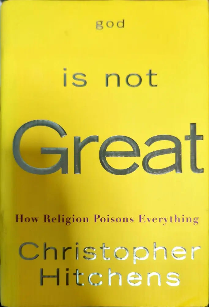 God Is Not Great - Книги