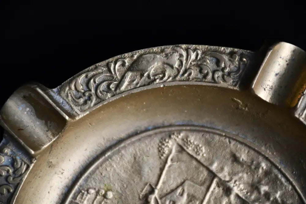 Голям бронзов пепелник от Нидерландия - antique