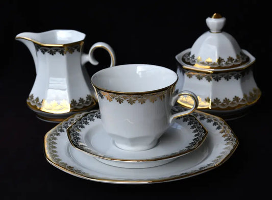 Голям сервиз за кафе от баварски порцелан - antique