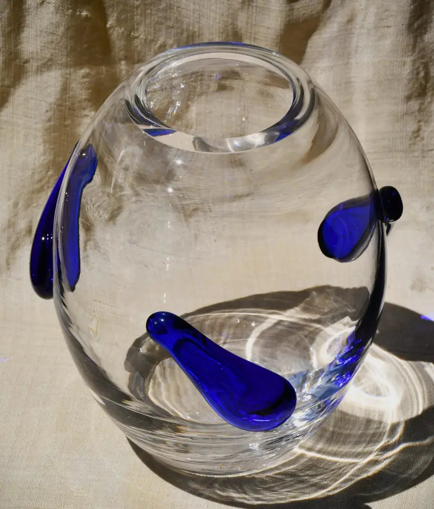 Голяма art-glass ваза - antique