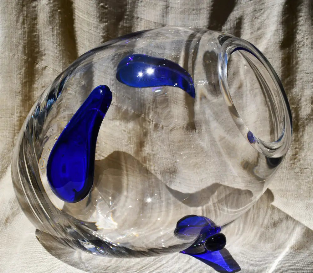 Голяма art-glass ваза - antique
