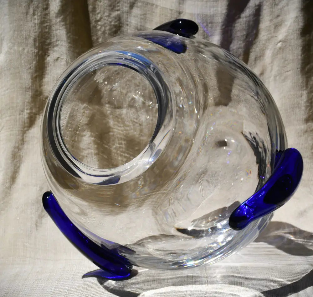 Голяма art-glass ваза - antique