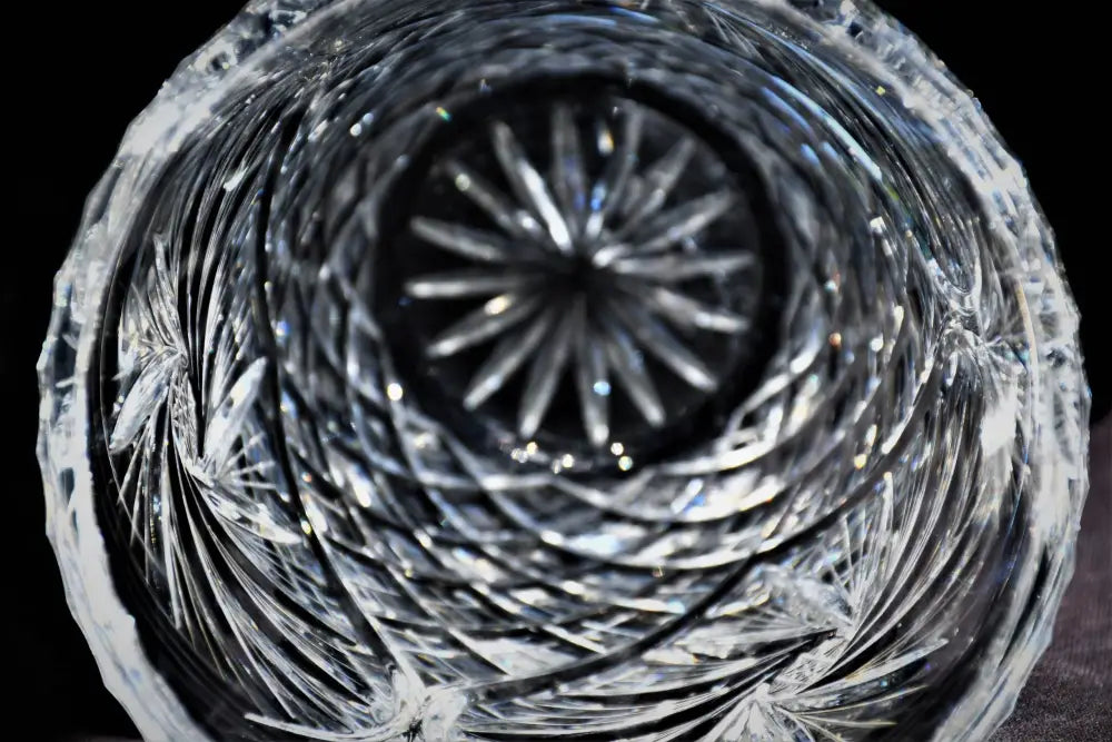 Голяма кристална ваза - antique