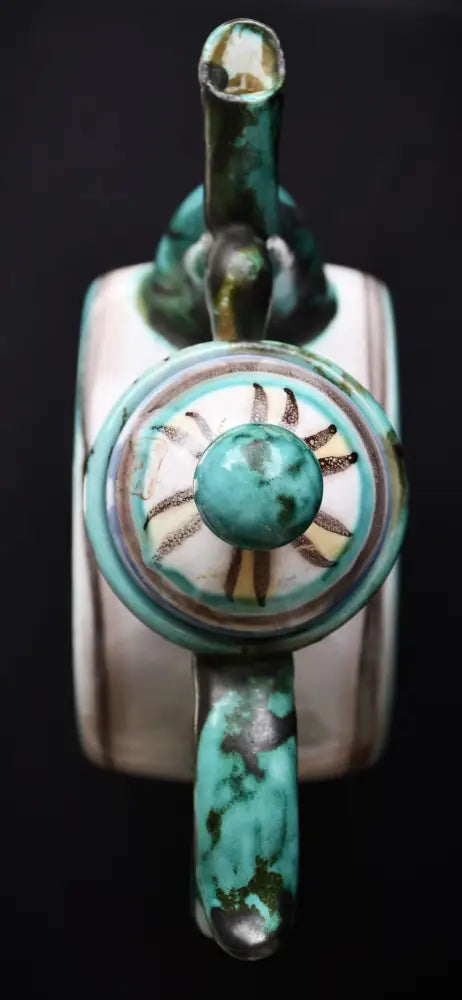 Голяма стомна-кумган. Гжель - СССР. - antique