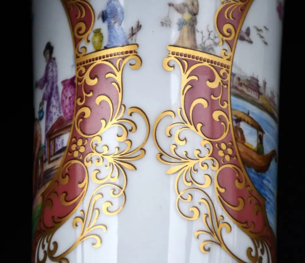 Голяма ваза ’AK Kaiser’ (Западна Германия). Модел ’Chinois’ - antique