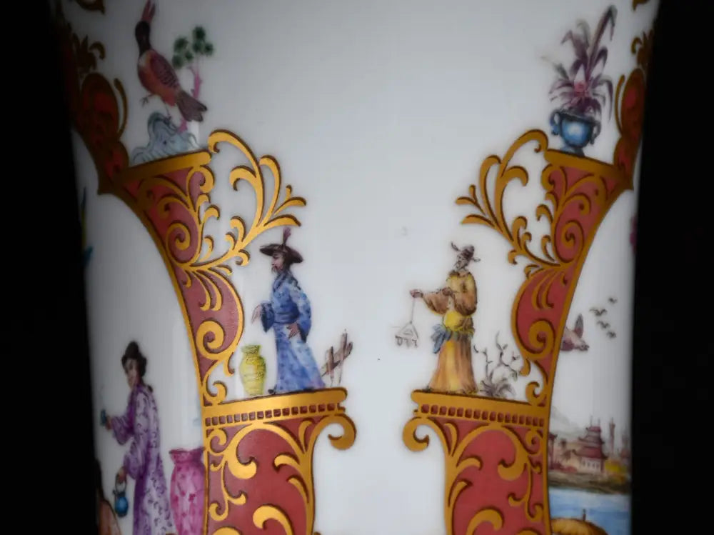 Голяма ваза ’AK Kaiser’ (Западна Германия). Модел ’Chinois’ - antique