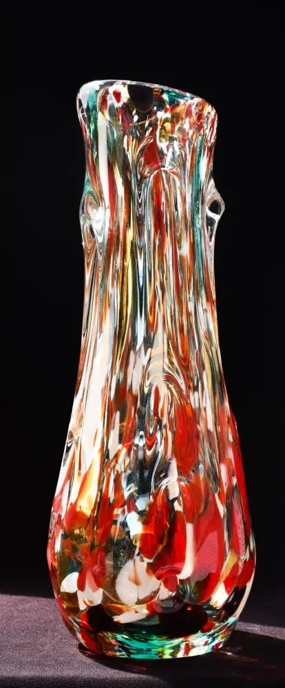 Голяма винтидж ваза art glass - antique
