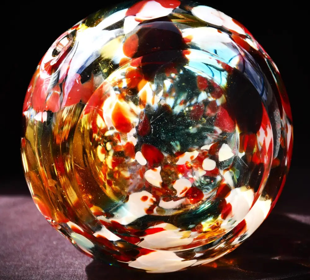 Голяма винтидж ваза art glass - antique