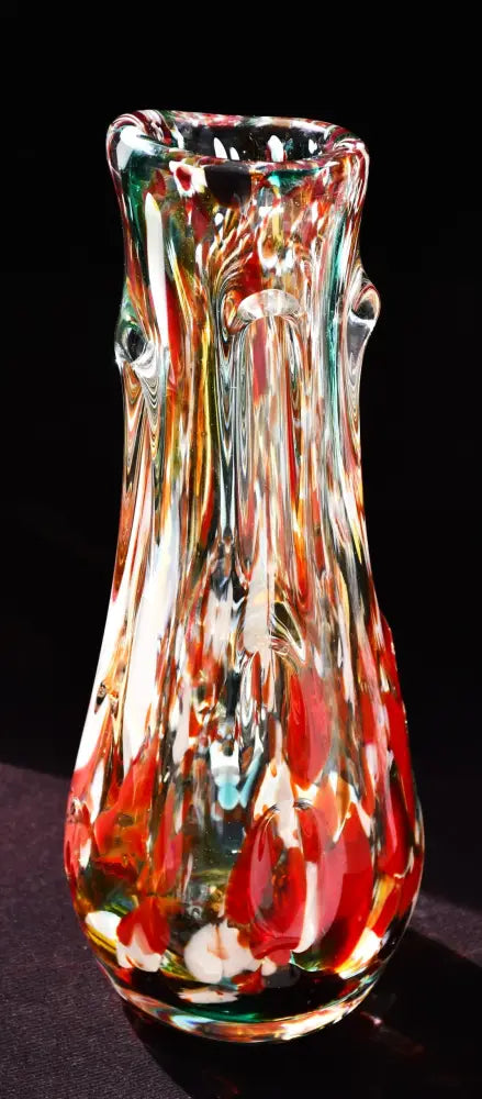Голяма винтидж ваза art glass - antique
