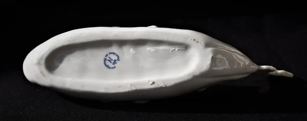 Гондолата на любовта - порцелан от Каподимонте - antique