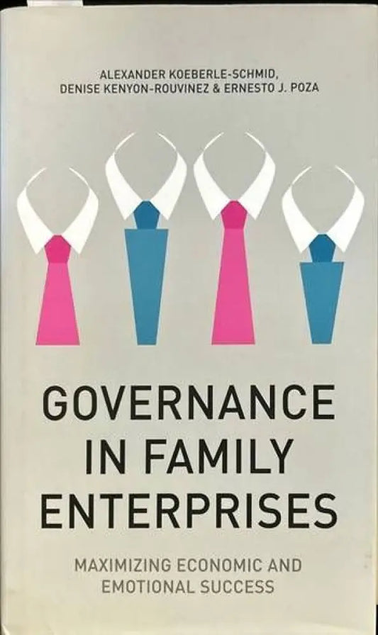 Governance in family enterprises - Книги