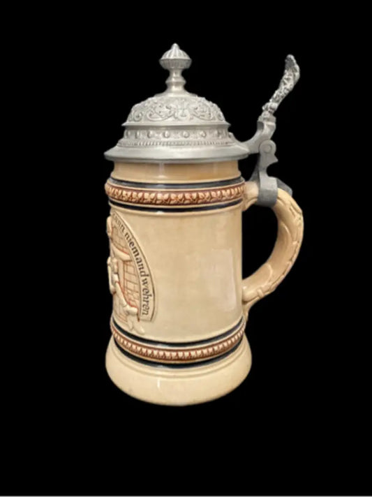 Халба с капак,вместимост 0,5L - antique