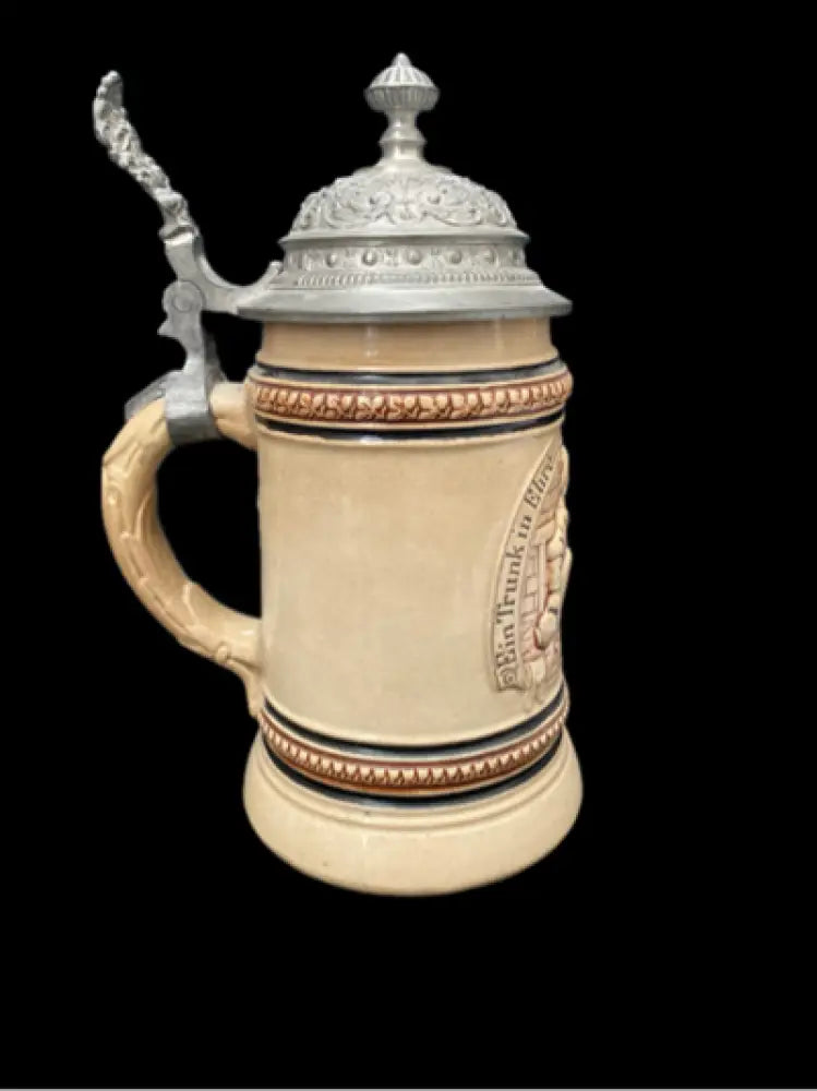 Халба с капак,вместимост 0,5L - antique