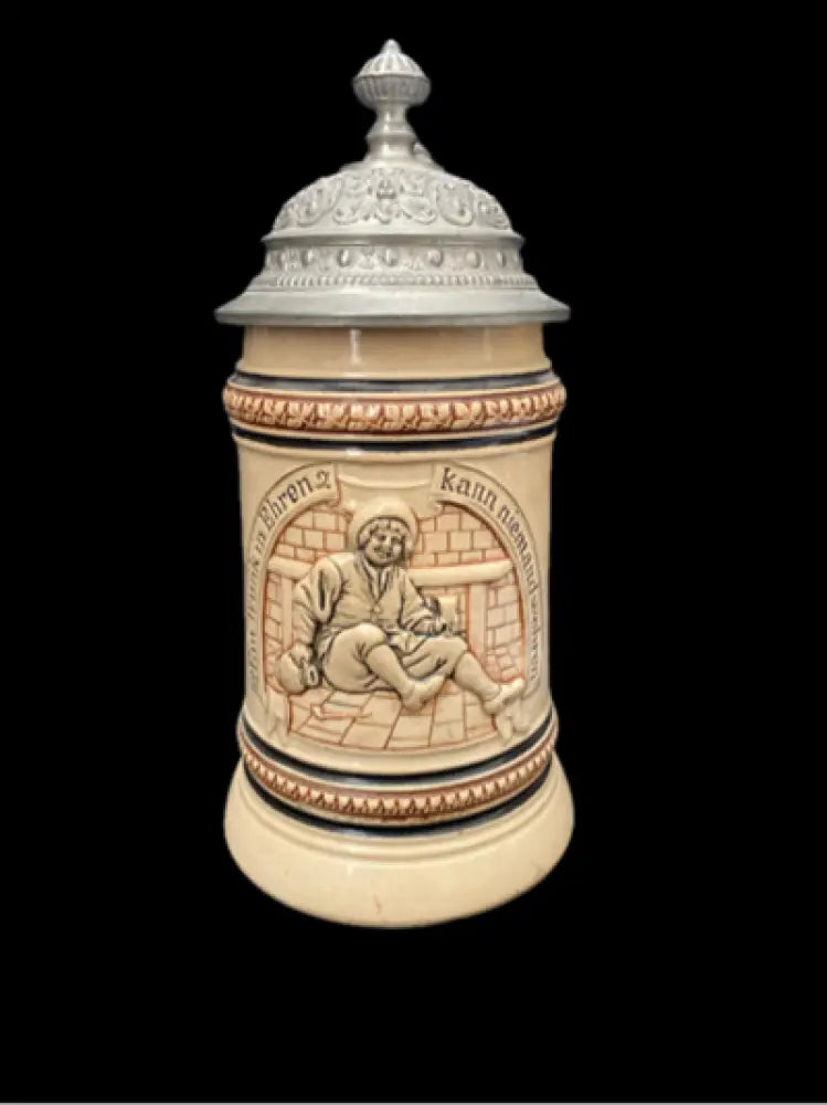 Халба с капак,вместимост 0,5L - antique