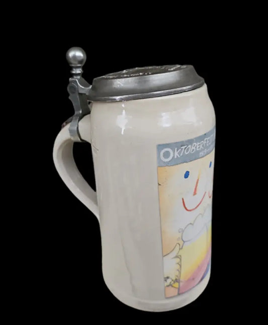 Халба с капак,вместимост 1L (473)