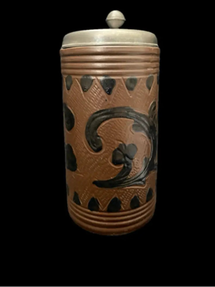 Халба с капак,вместимост 1L - antique