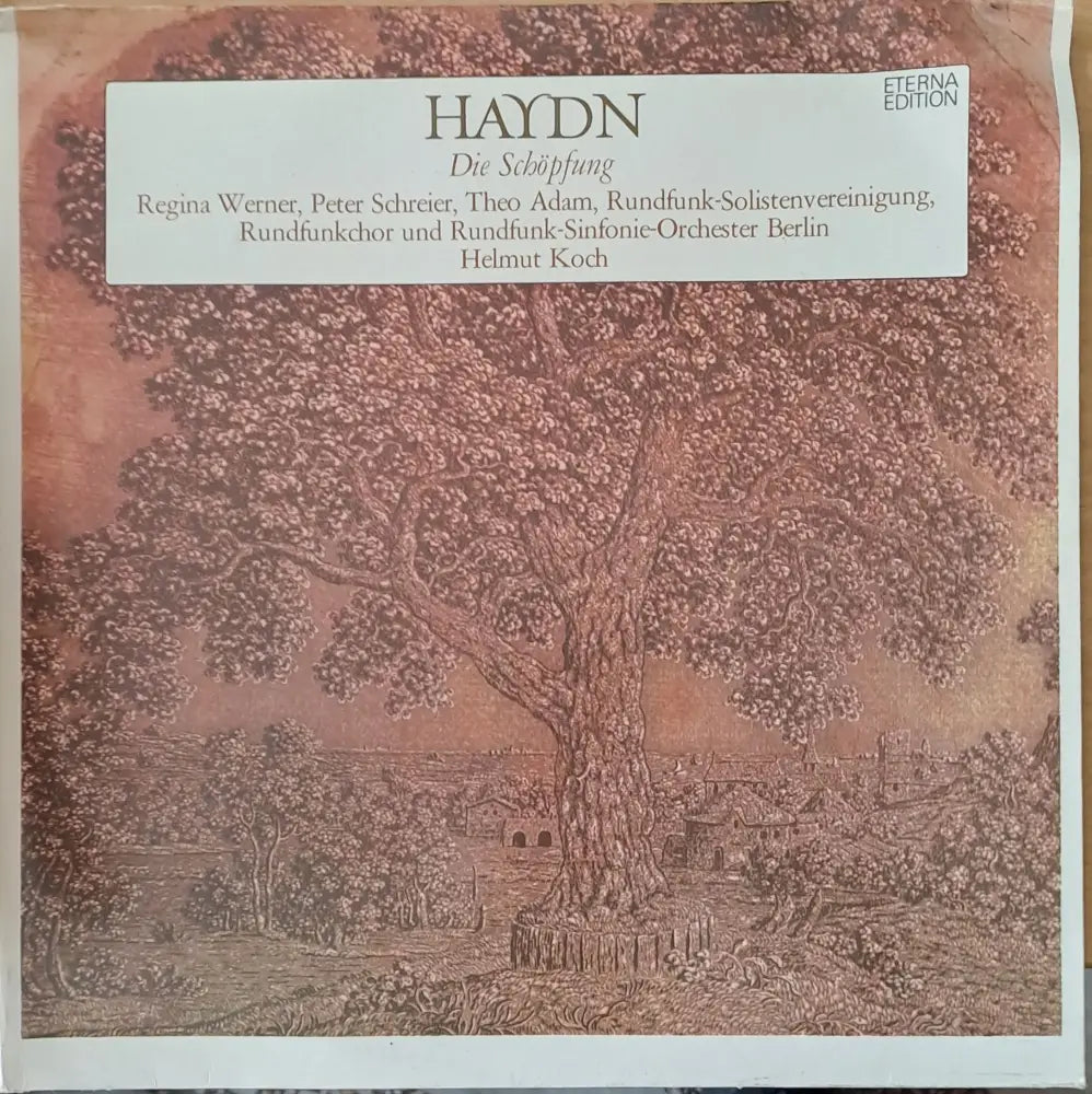 Haydn: Die Schopfung - Regina Werner Theo Adam Rundfunk-Sinfonie-Orchester Berlin. Двоен албум - antique