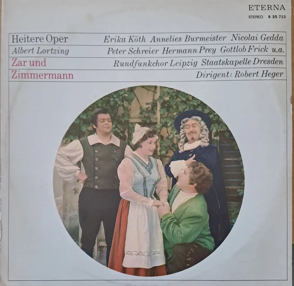 Heitere Oper - Zar und Zimmermann - antique