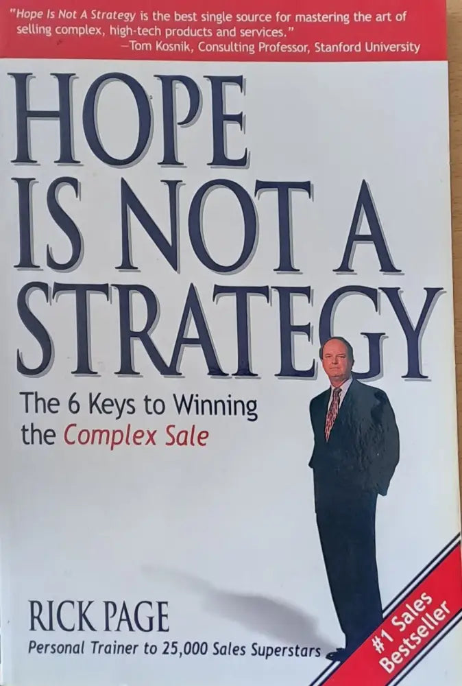 Hope is not a Strategy - Книги