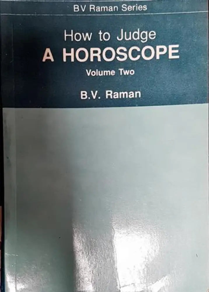 How to judge a horoscope - Книги
