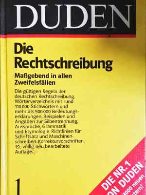 Duden. Band 1: Die Rechtschreibung
