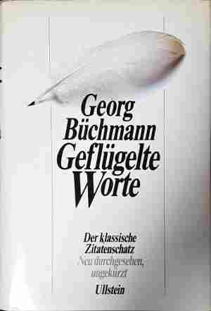 Geflügelte Worte - Georg Büchmann