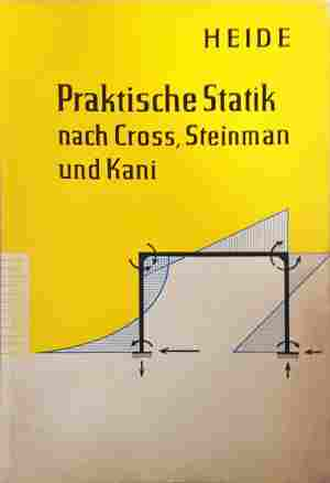 Praktische Statik nach Cross, Steinman und Kani - корица