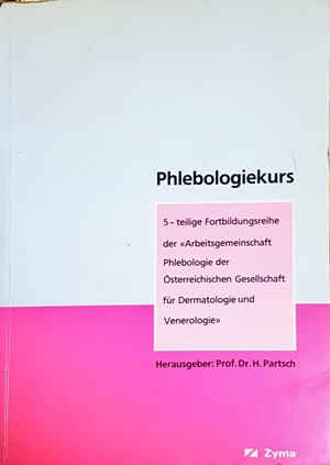 Phlebologiekurs - H. Partsch - корица