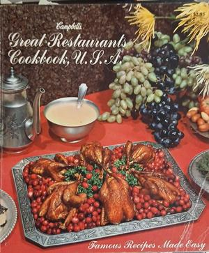 Campbell's Great Restaurants Cookbook U.S.A. – Campbell Soup Company, 1969