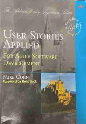 User Stories Applied - Mike Cohn