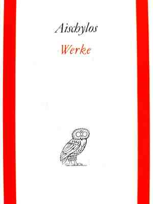 Aischylos Werke – корица
