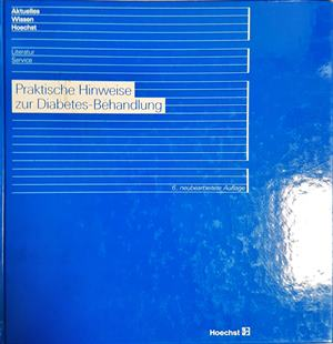 Praktische Hinweise zur Diabetes-Behandlung - B. Willms
