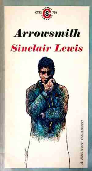 Корица на Arrowsmith от Sinclair Lewis, Signet Classics